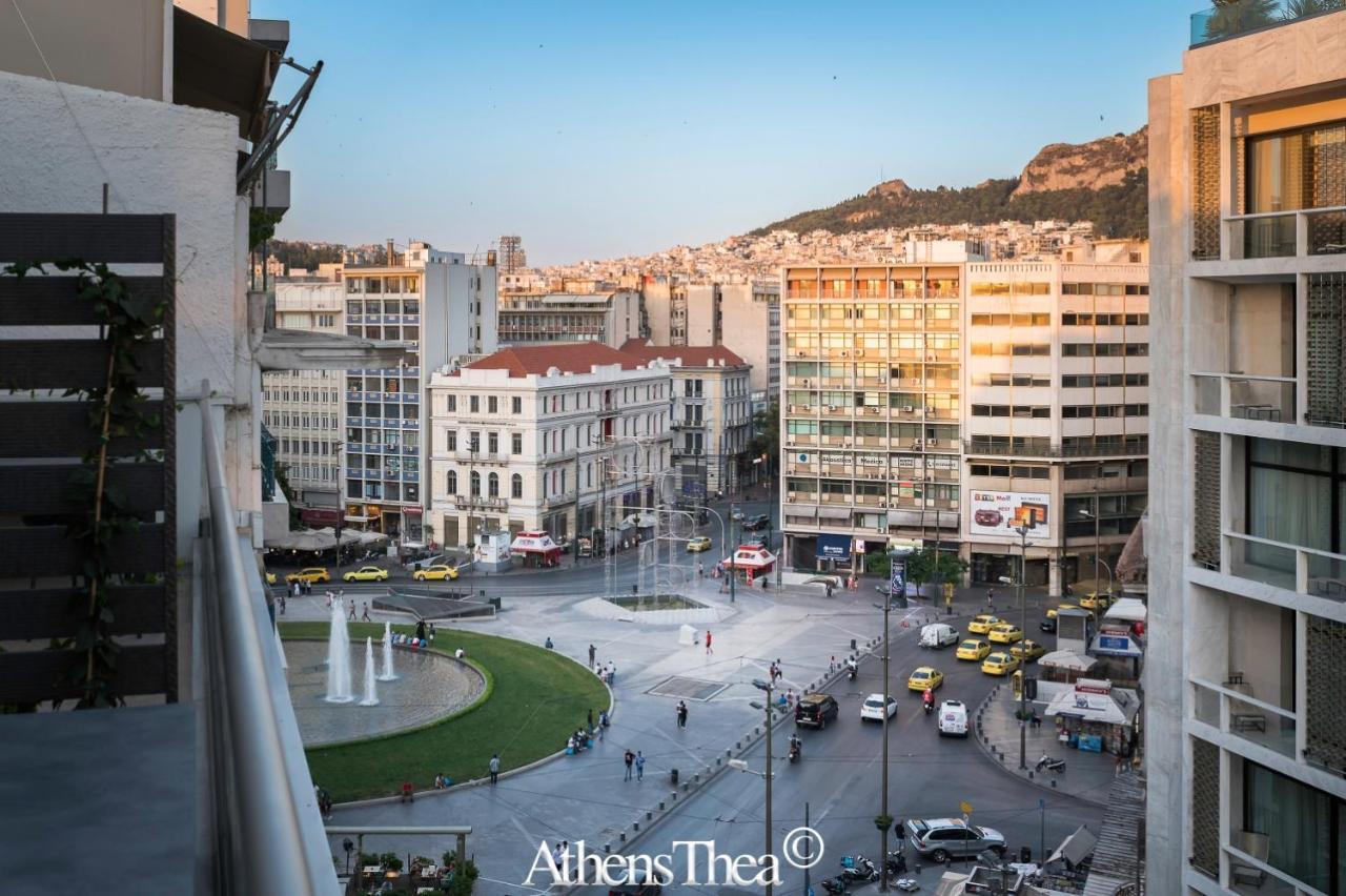 Athensthea Beta Luxury Penthouse Apt In Omonia Exterior photo