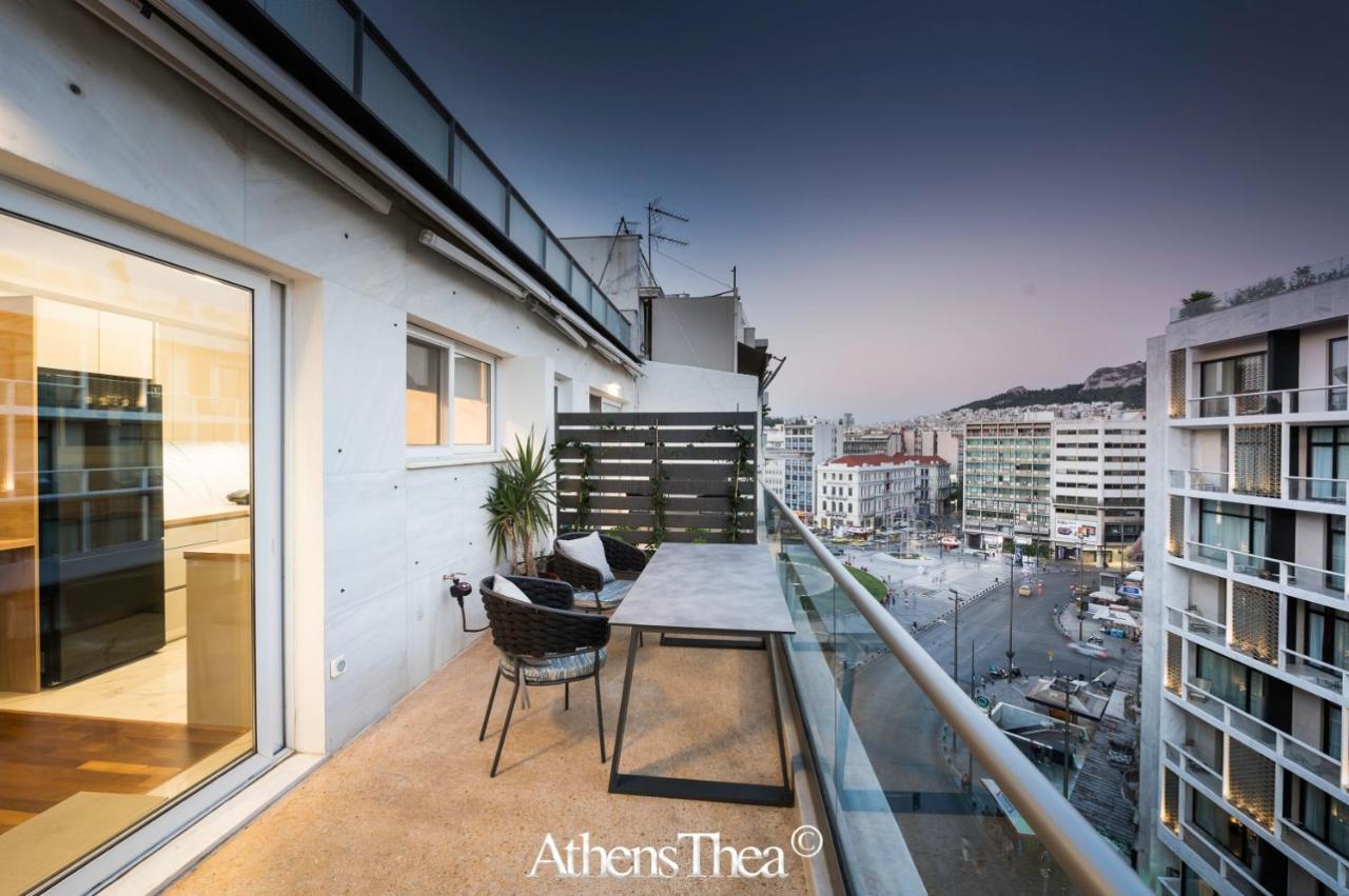 Athensthea Beta Luxury Penthouse Apt In Omonia Exterior photo